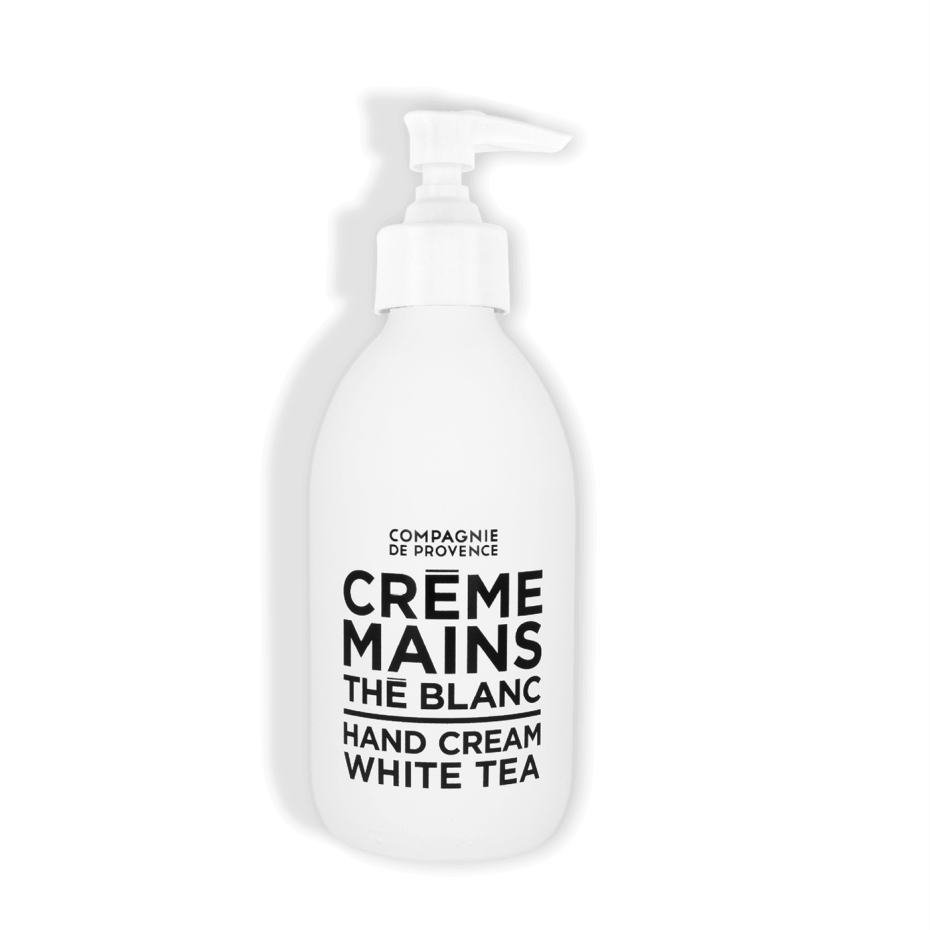 White Tea Hand Cream in Lacquered Glass Pump