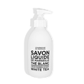 White Tea Hand Soap in White Lacquered Glass Pump