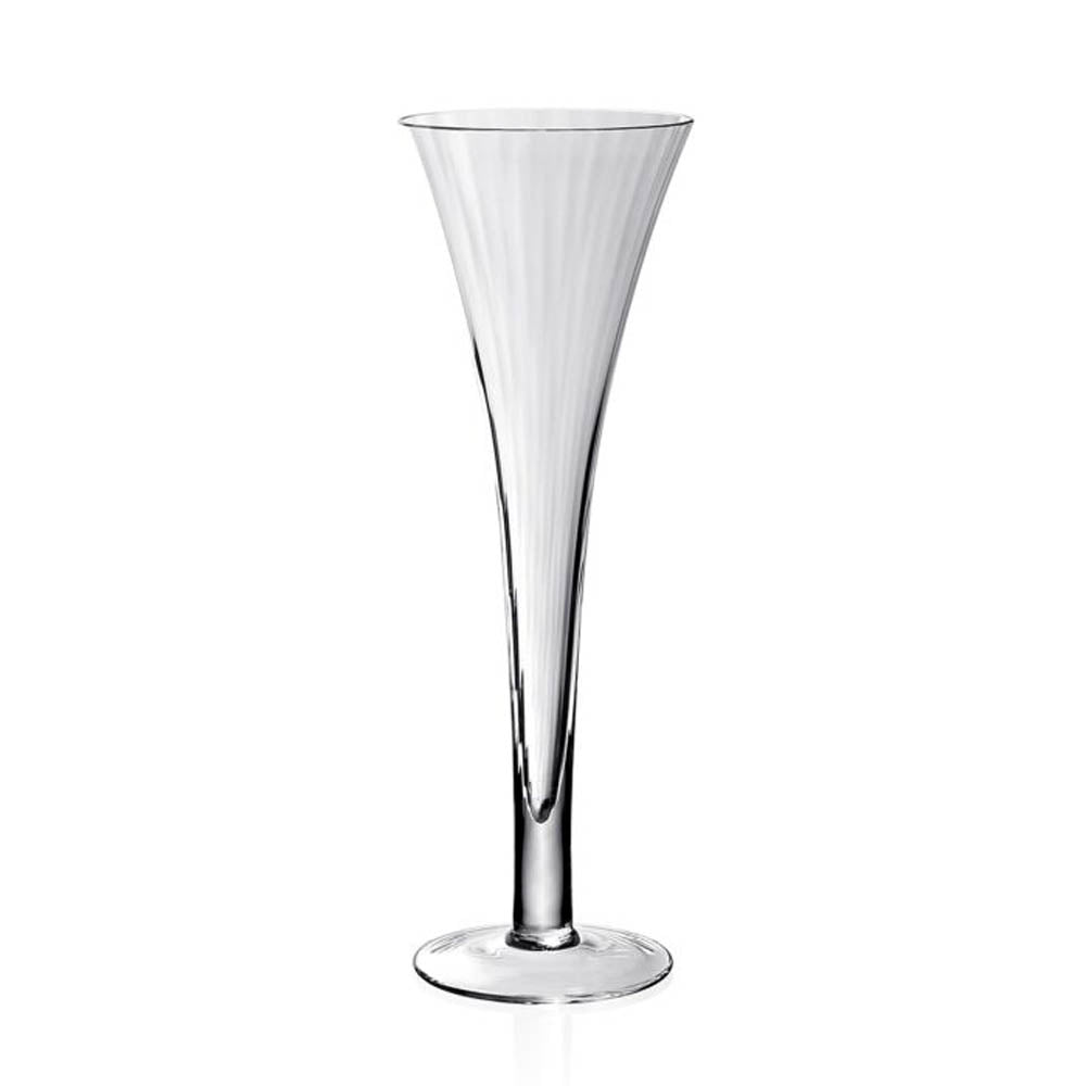 Corinne Champagne Flute Hollow Stem by William Yeoward