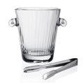Corinne Ice Bucket With Tongs by William Yeoward