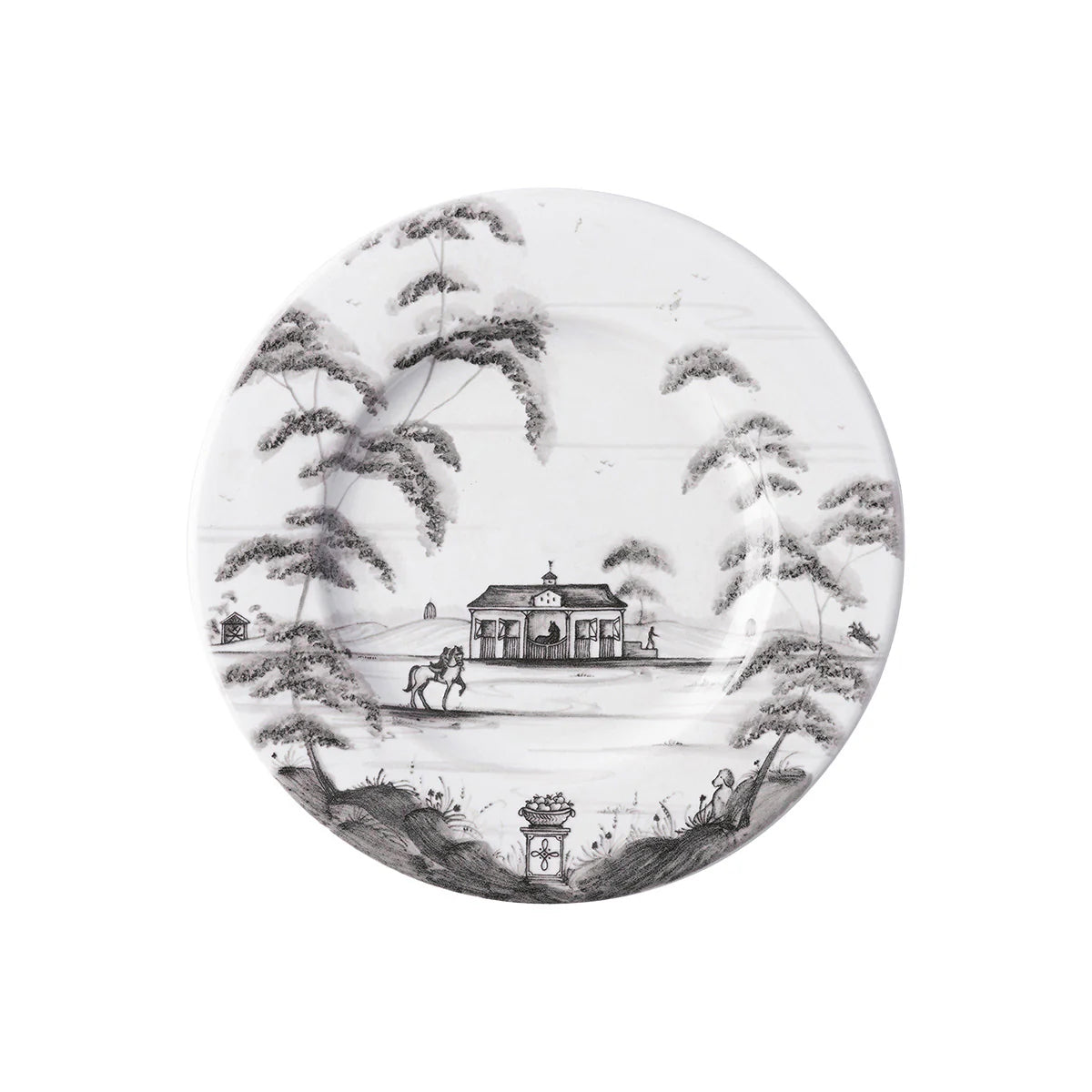Country Estate Side/Cocktail Plate Flint Grey