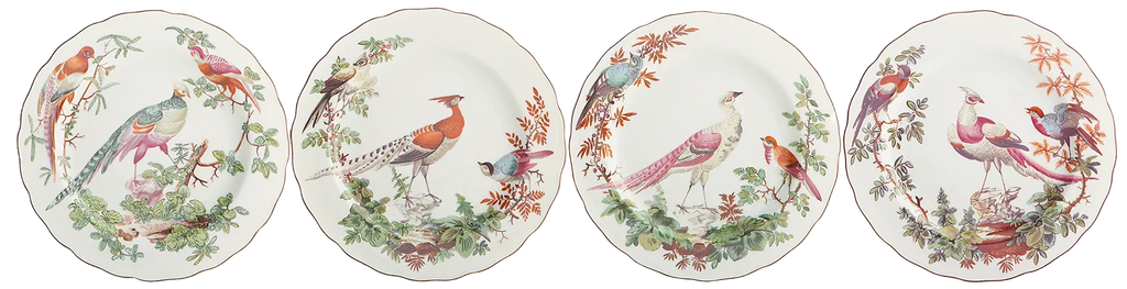 Chelsea Bird Dessert Plates – Set of 4 (8.5")