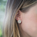 Delphine Pave Studs
