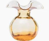 Hibiscus Glass Bud Vase by Vietri