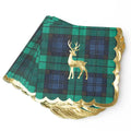 Blackwatch Plaid Cocktail Napkins