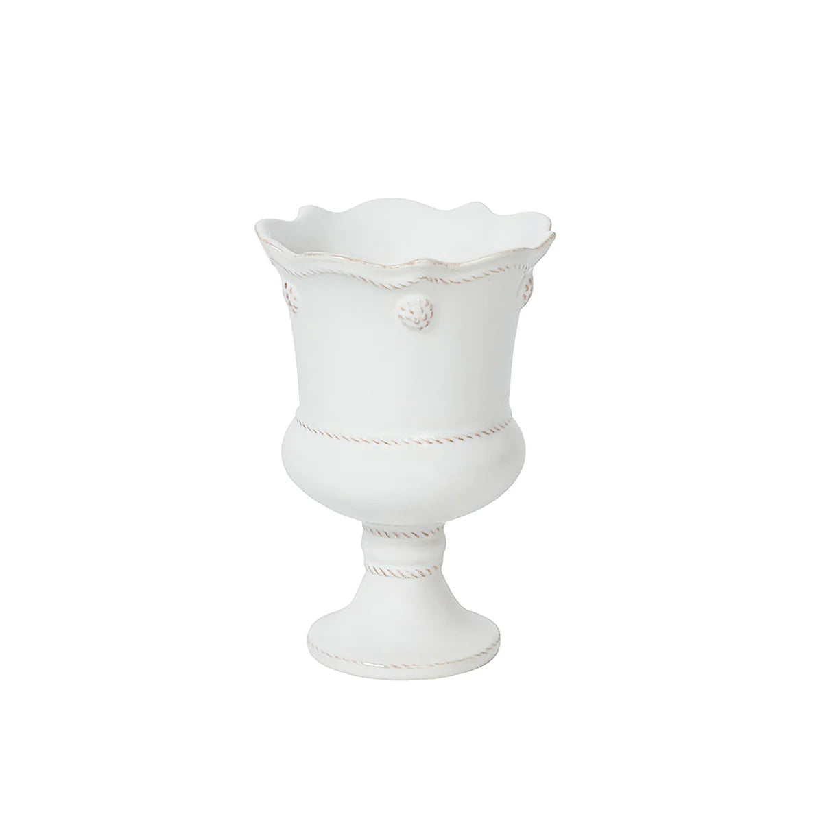 Berry & Thread Petite Parterre Garden Vase 5in – Whitewash