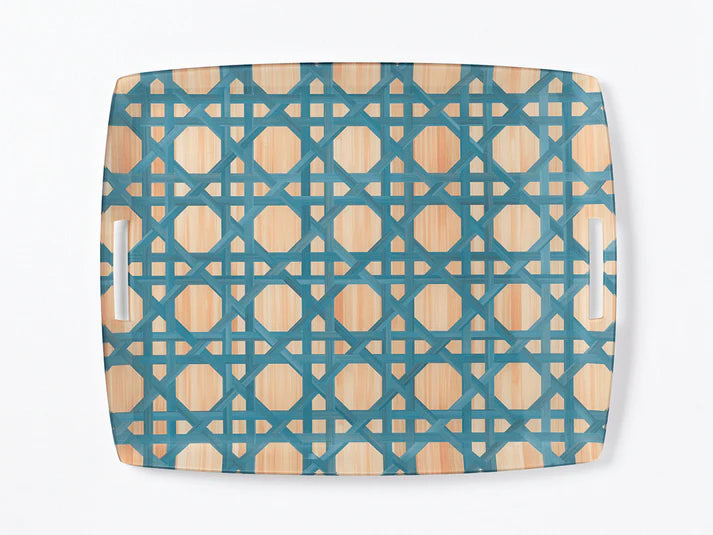 Epoch Fete Serving Tray | Ocean Blue