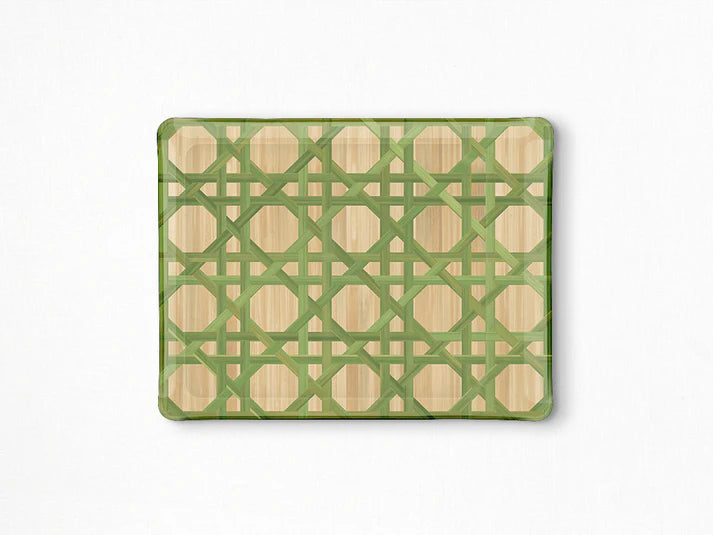 Epoch Rectangular Vanity Tray Green