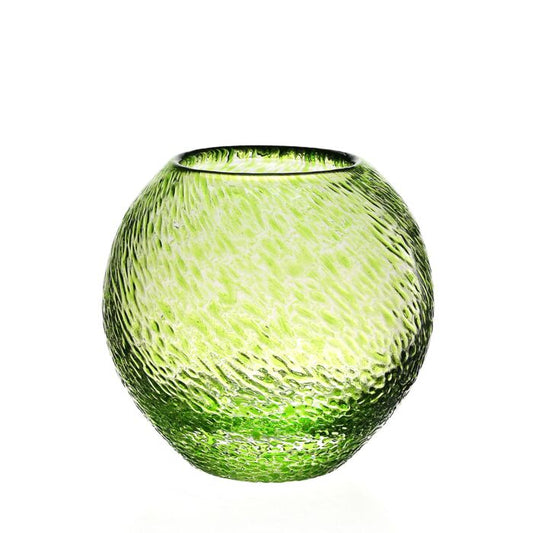 Florence 6" Globe Vase Citrine