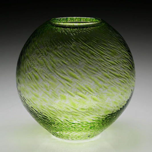 Florence 9" Globe Vase Citrine