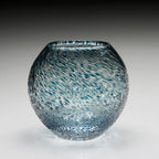 Florence 6" Globe Vase Aqua