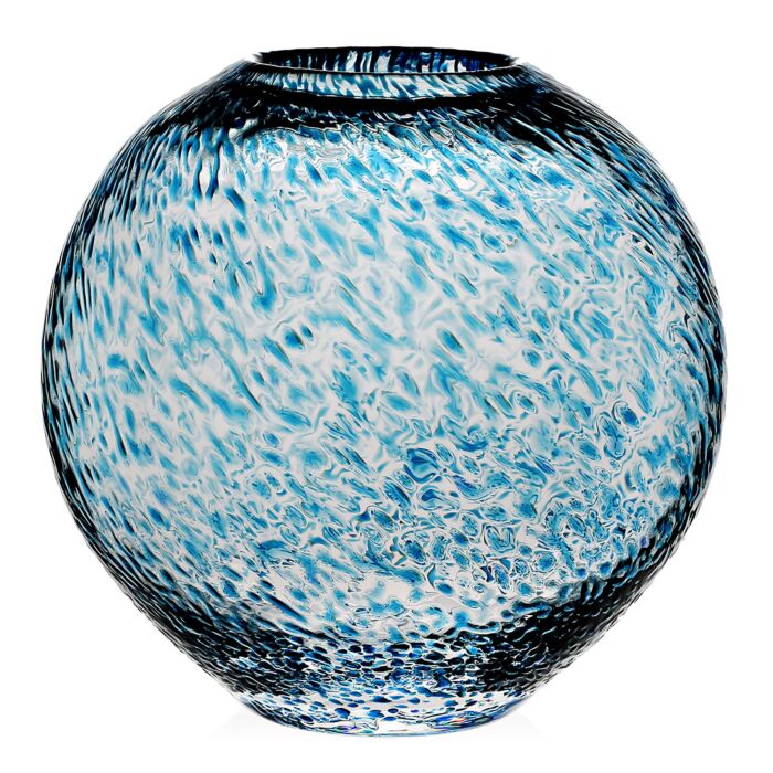 Florence 9" Globe Vase Aqua