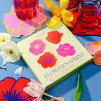 Flower Cocktail Napkins - Set of 4