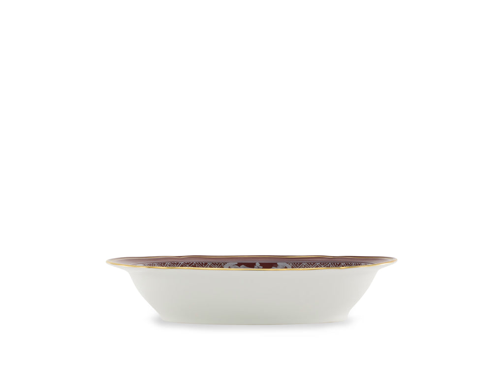 Oriente Italiano Castagna Oval Serving Bowl