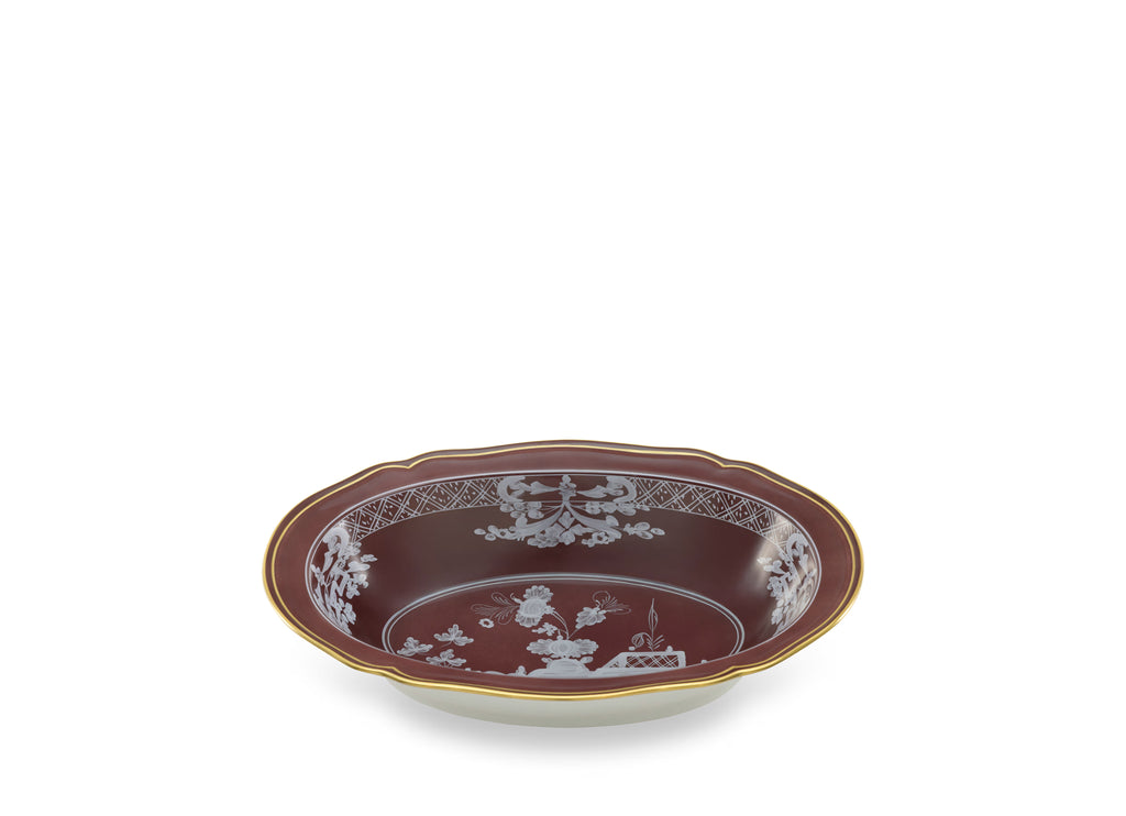 Oriente Italiano Castagna Oval Serving Bowl