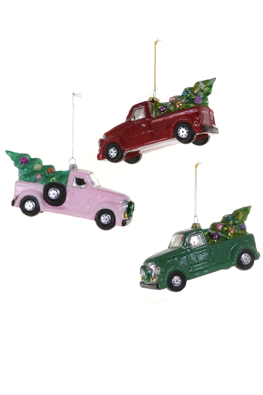 Christmas Greeting Truck