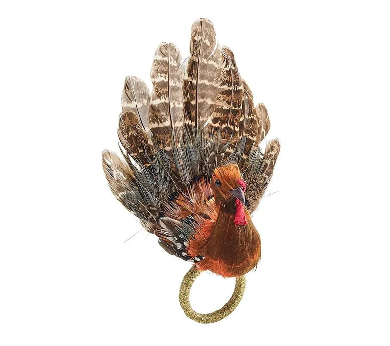 Gobble Napkin Ring - Multi (S/4)