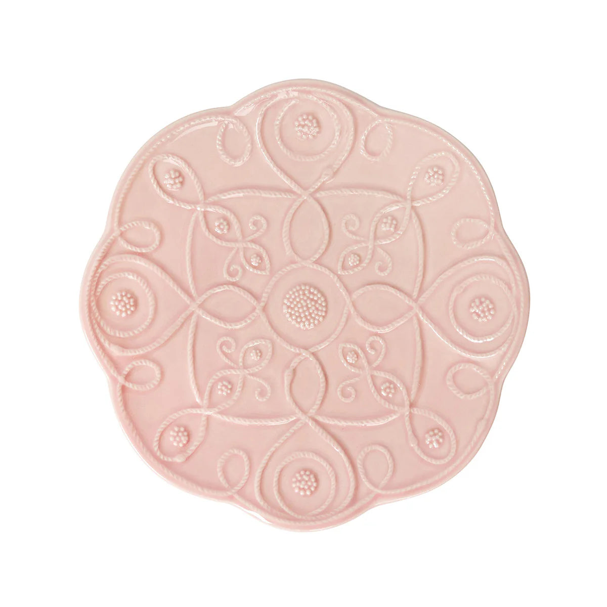 Jardins du Monde Asst'd Salad Plate Set/4 Blush