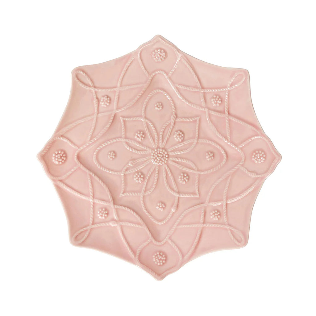 Jardins du Monde Asst'd Salad Plate Set/4 Blush
