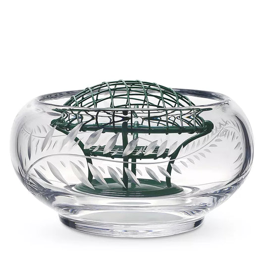 Jasmine Rose Bowl and Wire Insert 7.5"