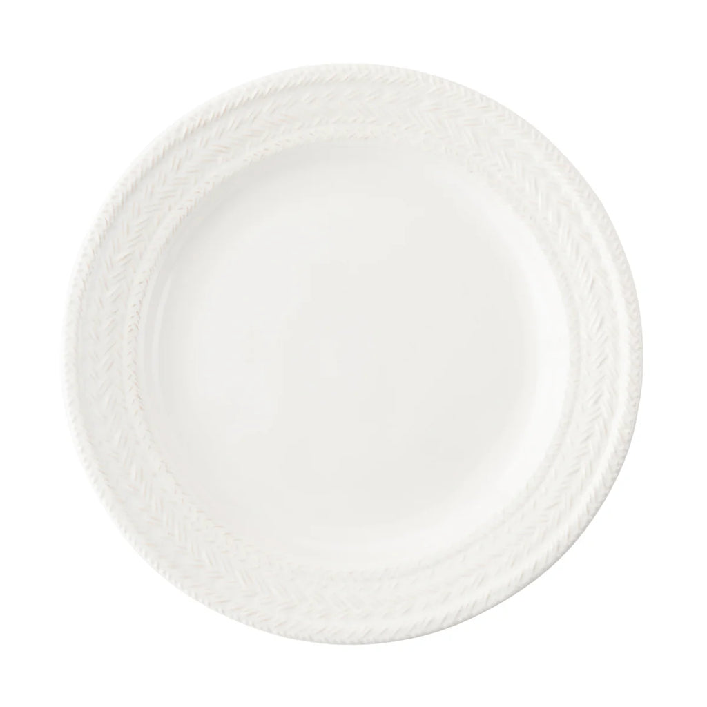 Le Panier Dinner Plate in Whitewash