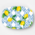 Serving Platter | Lemon Bamboo Trellis