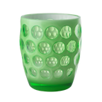 Lente Tumbler in Fluo Green with White