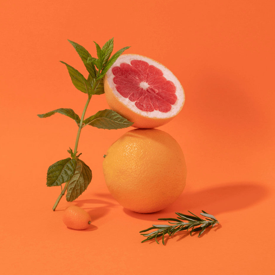 Pink Grapefruit Hand Soap in Glass Pump