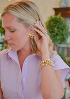 Alistair Butterfly Earrings in Gold