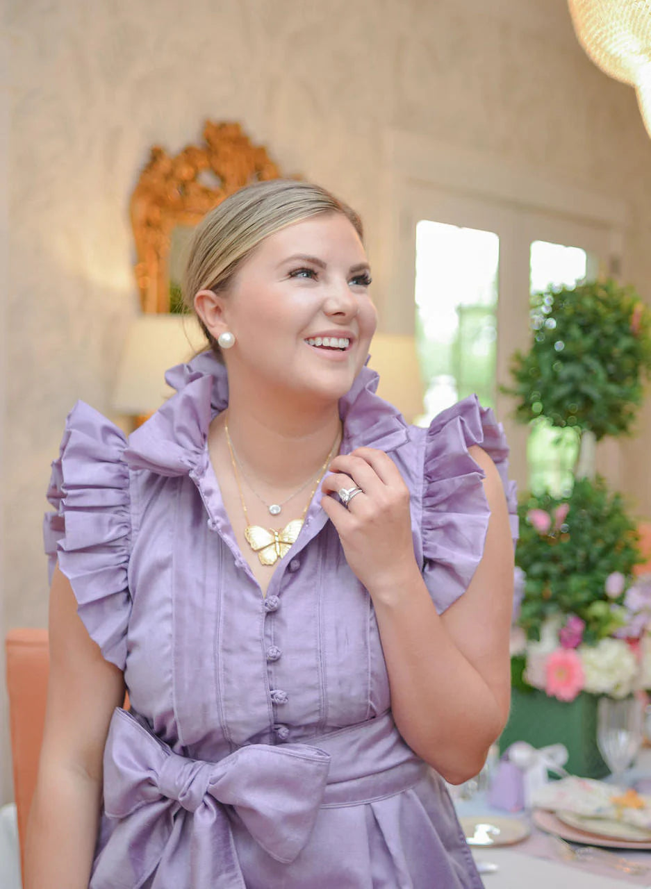 Butterfly Necklace in Gold