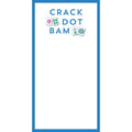 4.25x8.5 Mahjong Crack Dot Bam Notepad