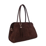 Megan - Faux Suede Medicine Bag