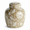 Province Lotus Lidded Jar