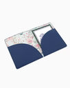 Navy Card Folio