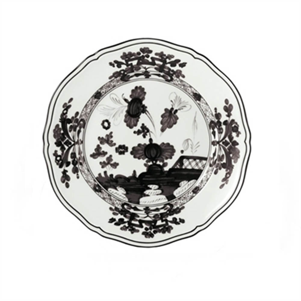 Oriente Italiano Albus Flat Dessert Plate by Richard Ginori