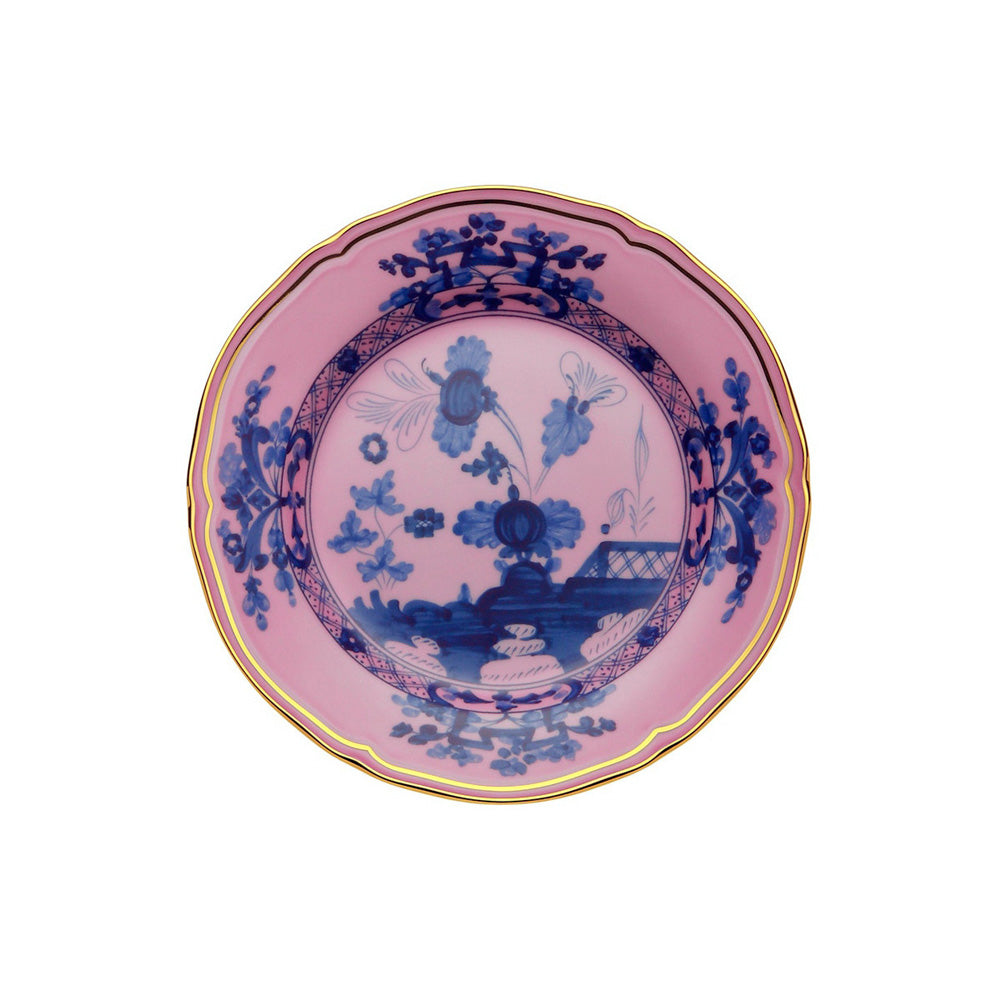 Oriente Italiano Azalea Flat Bread Plate by Richard Ginori