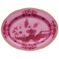 Oriente Italiano Porpora 13.5" Oval Flat Platter by Richard Ginori