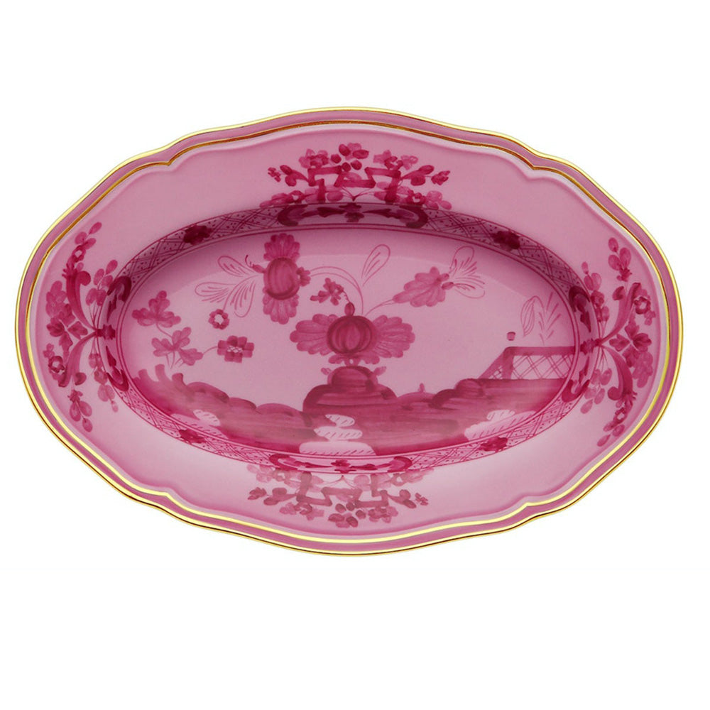 Oriente Italiano Porpora Pickle Dish by Richard Ginori