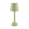 Scallop Led Lamp Sage