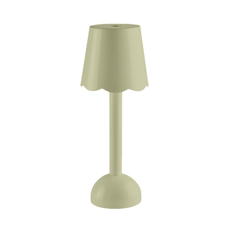 Scallop Led Lamp Sage