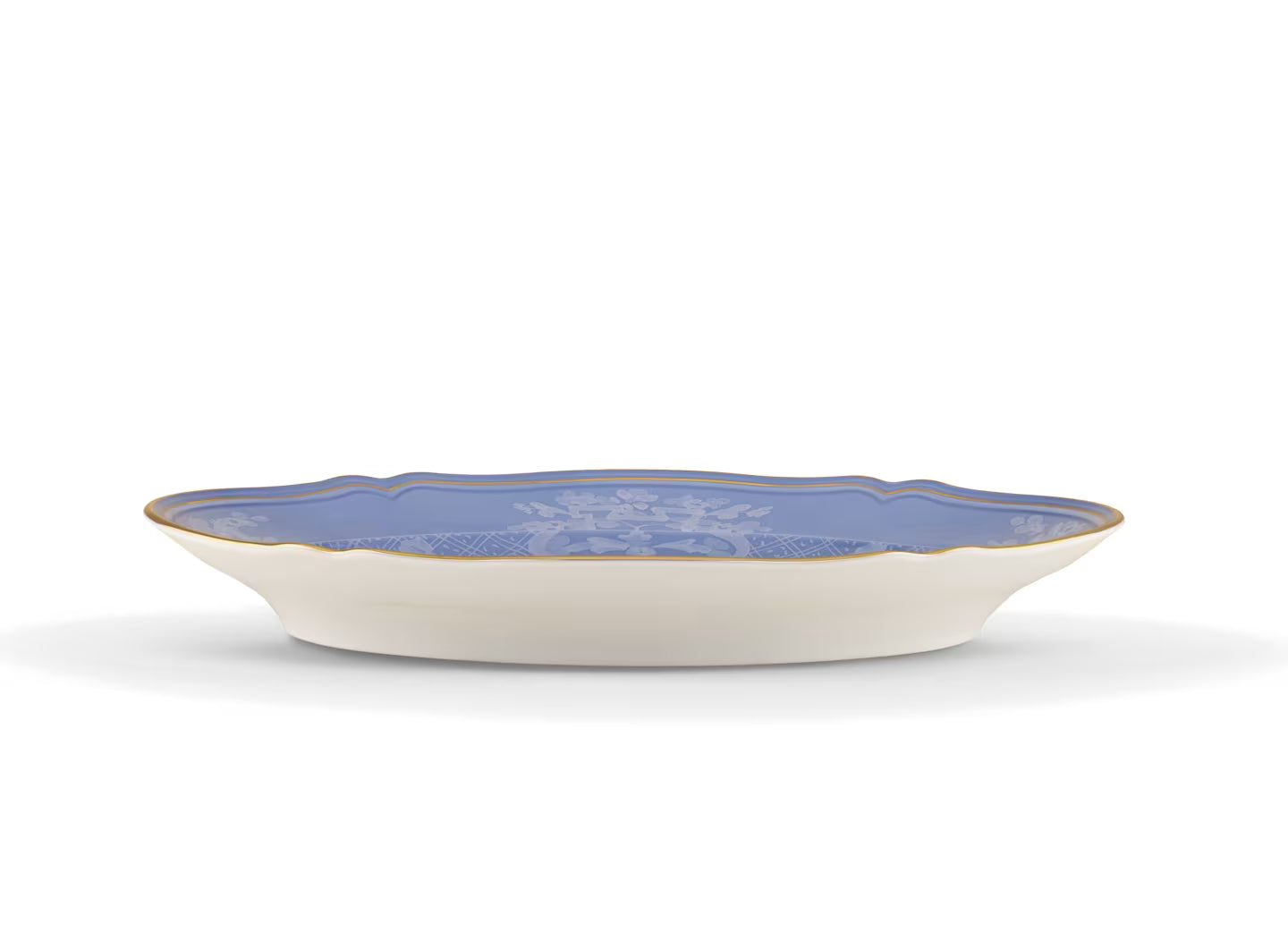 Oriente Italiano Pervinca 15" Oval Platter by Ginori 1735