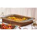 Rectangular Baker with 4qt Pyrex Insert