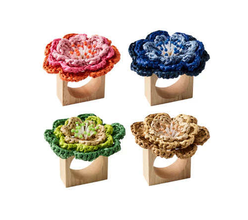 Pareo Napkin Ring – Pink/Orange