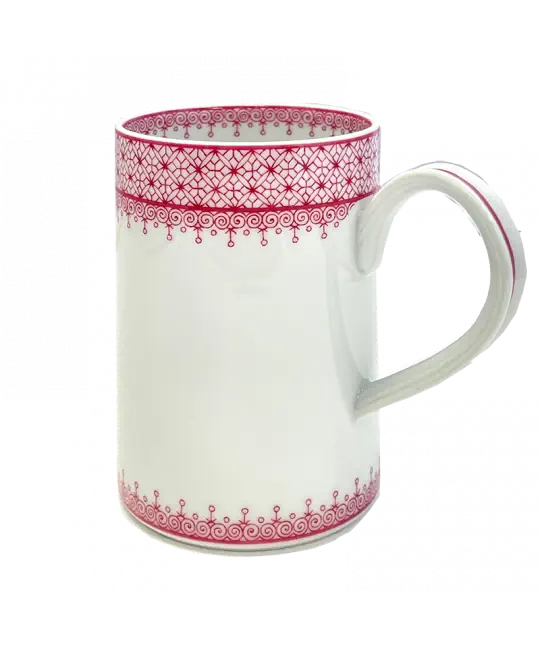 Pink Lace Mug