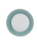 Green Leaf Lace Bread Plate