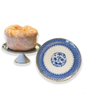 Blue Lace Cake Stand, Small