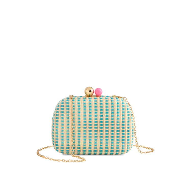 Bondi Minaudière Turquoise