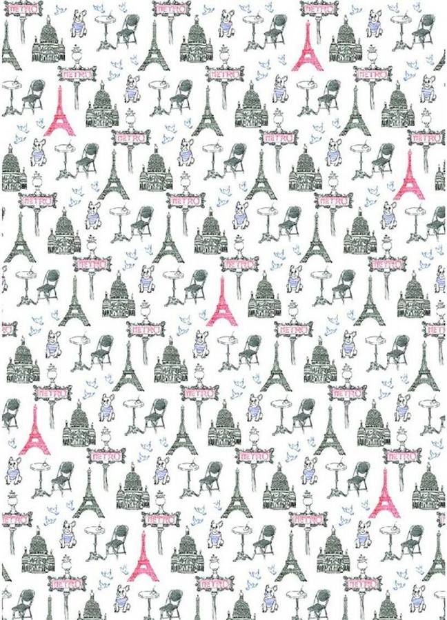 S/2 Ca C'Est Paris Tea Towels by Gien