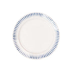 Sitio Stripe Side/Cocktail Plate - Delft Blue by Juliska