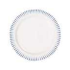 Sitio Stripe Dessert/Salad Plate in Delft Blue